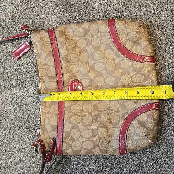 Vinyage Coach H1294-F18926 Crossbody Logo  Bag with Adjustable Strap - Picture 3 of 12